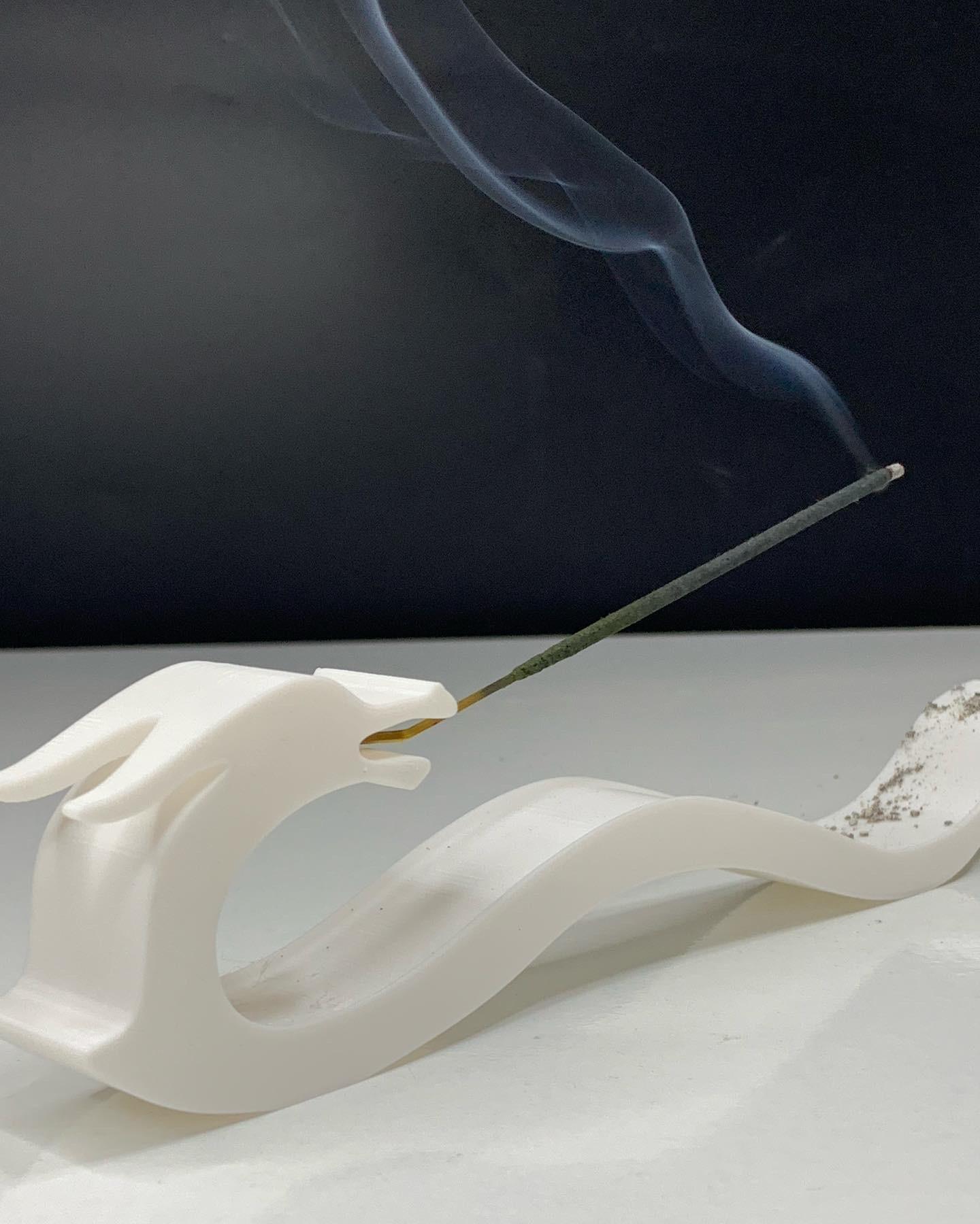 dragon incense holder 3d model