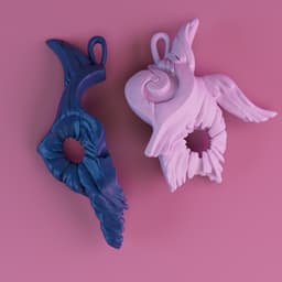 KINDRED SPIRIT VALENTINE DAY MEDAL 3D PRINT MODEL 3d model