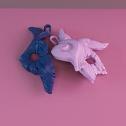 KINDRED SPIRIT VALENTINE DAY MEDAL 3D PRINT MODEL 3d model