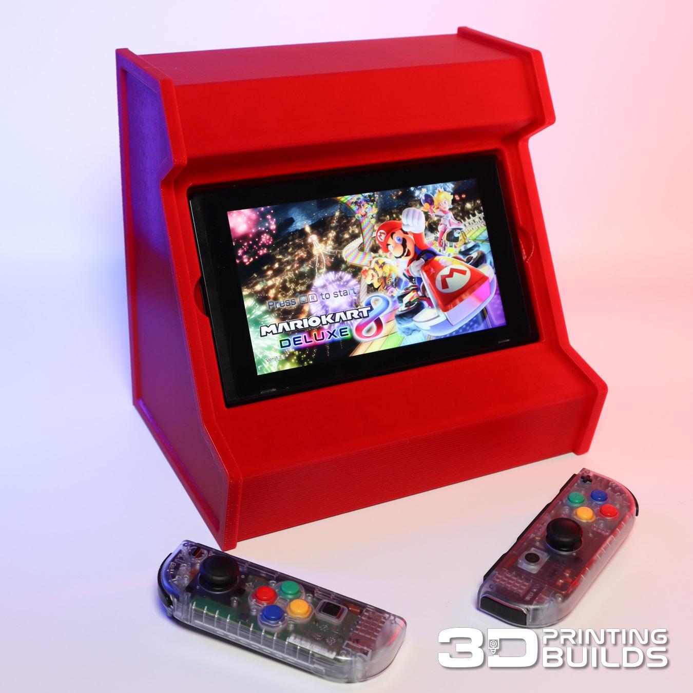 Nintendo Switch Arcade Stand.STL 3d model