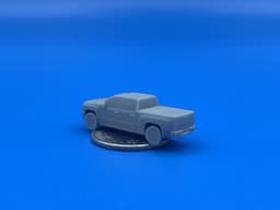 Chevy Silverado N-Scale with Bed Cover 3d model