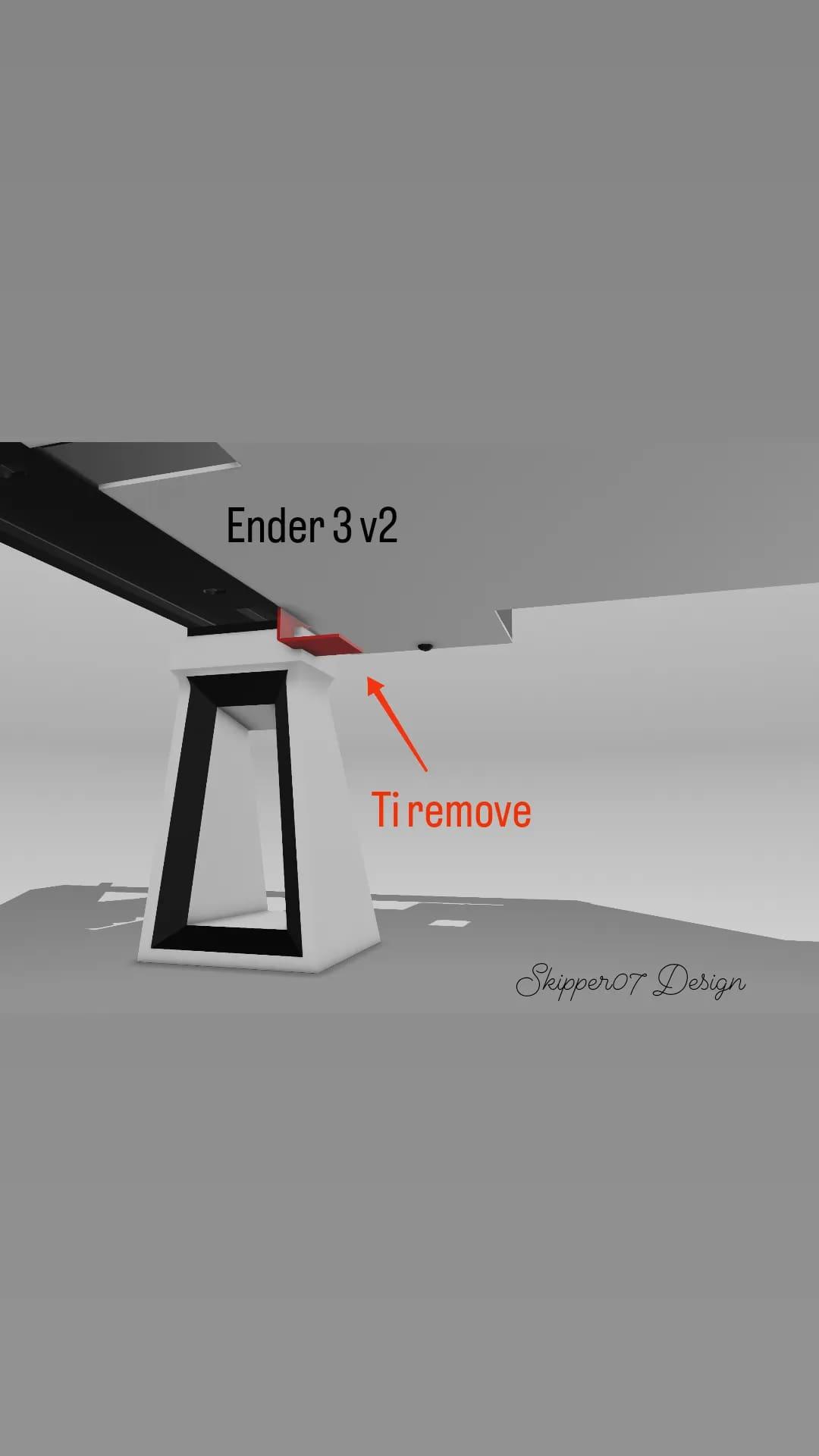 Extension Kit Ender 3 V2 SK07 3d model