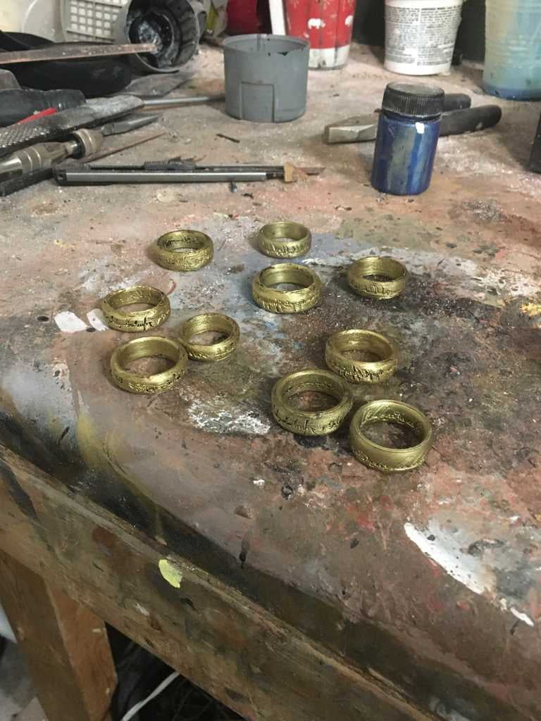 The One Ring from LOTR/Hobbit 3d model