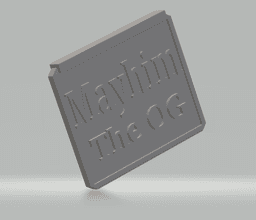 FHW_ Nerf Rotating Target sign v1.7 Mayhim 3d model