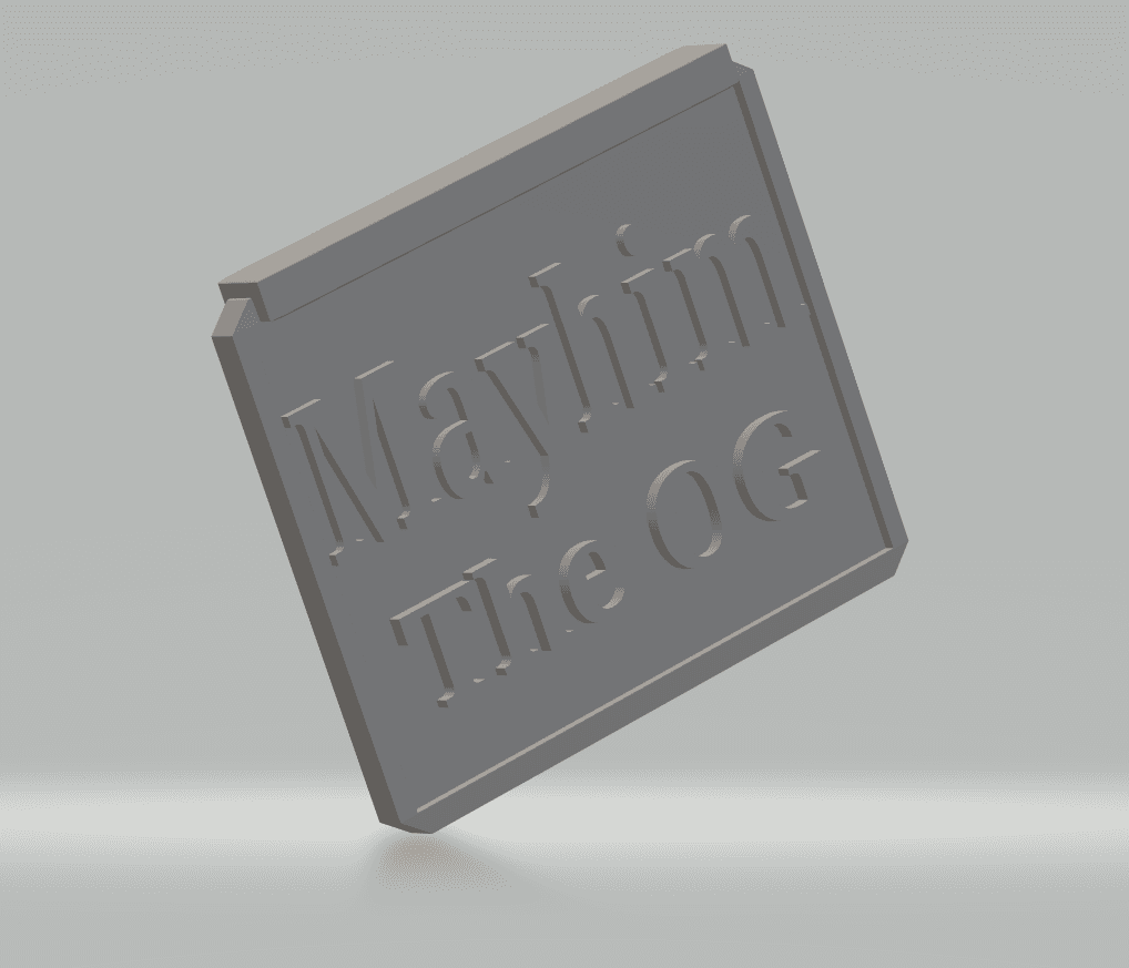FHW_ Nerf Rotating Target sign v1.7 Mayhim 3d model