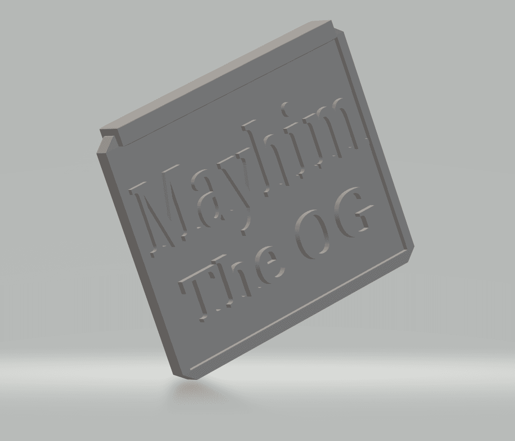 FHW_ Nerf Rotating Target sign v1.7 Mayhim 3d model