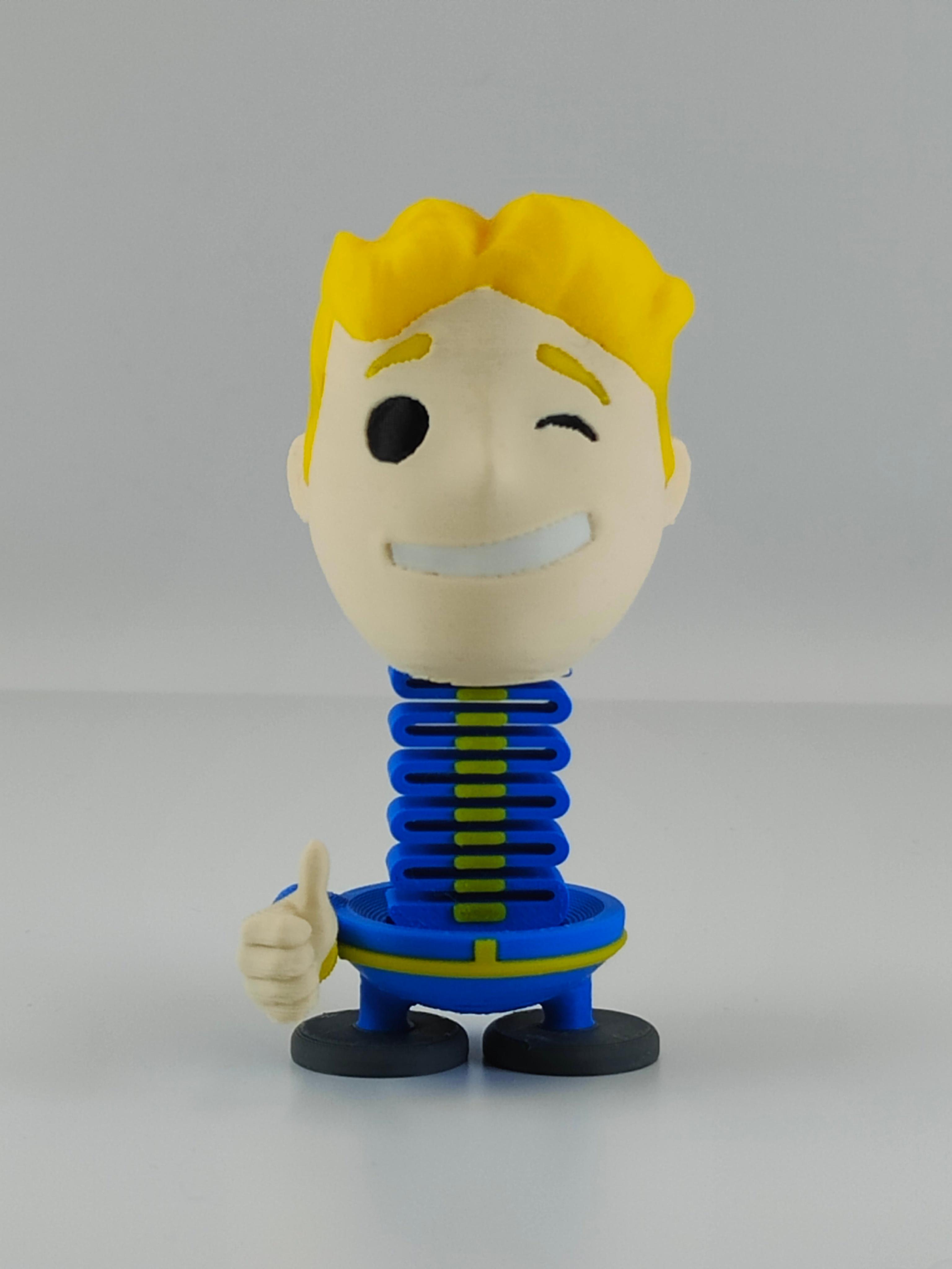 Fallout Vault Boy Springie 3d model