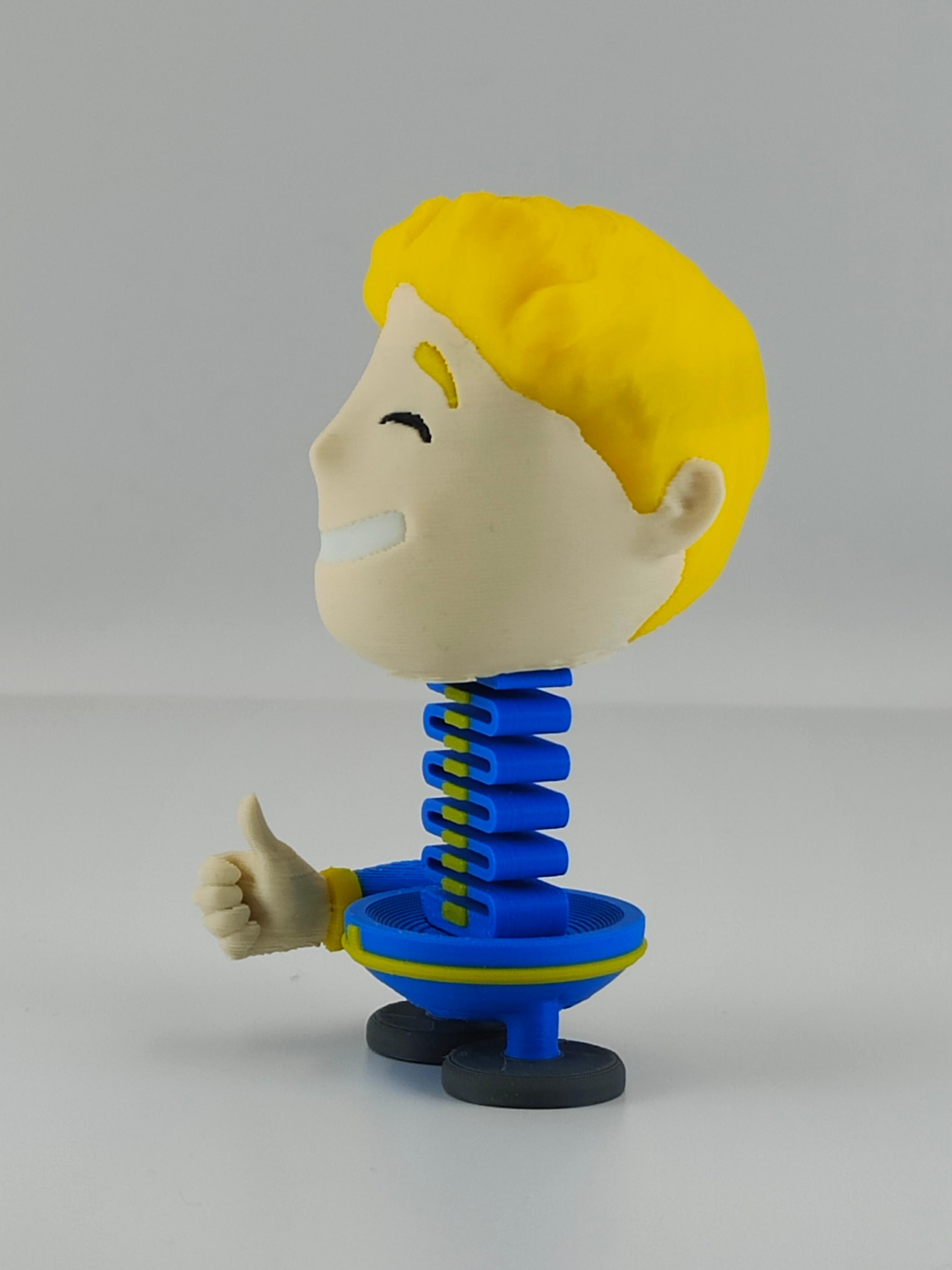 Fallout Vault Boy Springie 3d model