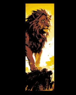 The beauty of the Big Cat - Intense Eyes and Presence - Set of Bookmarks 3d model