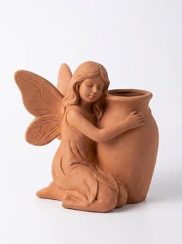 Enchanted Fairy Garden Flower Vase & Sculpture 3d model