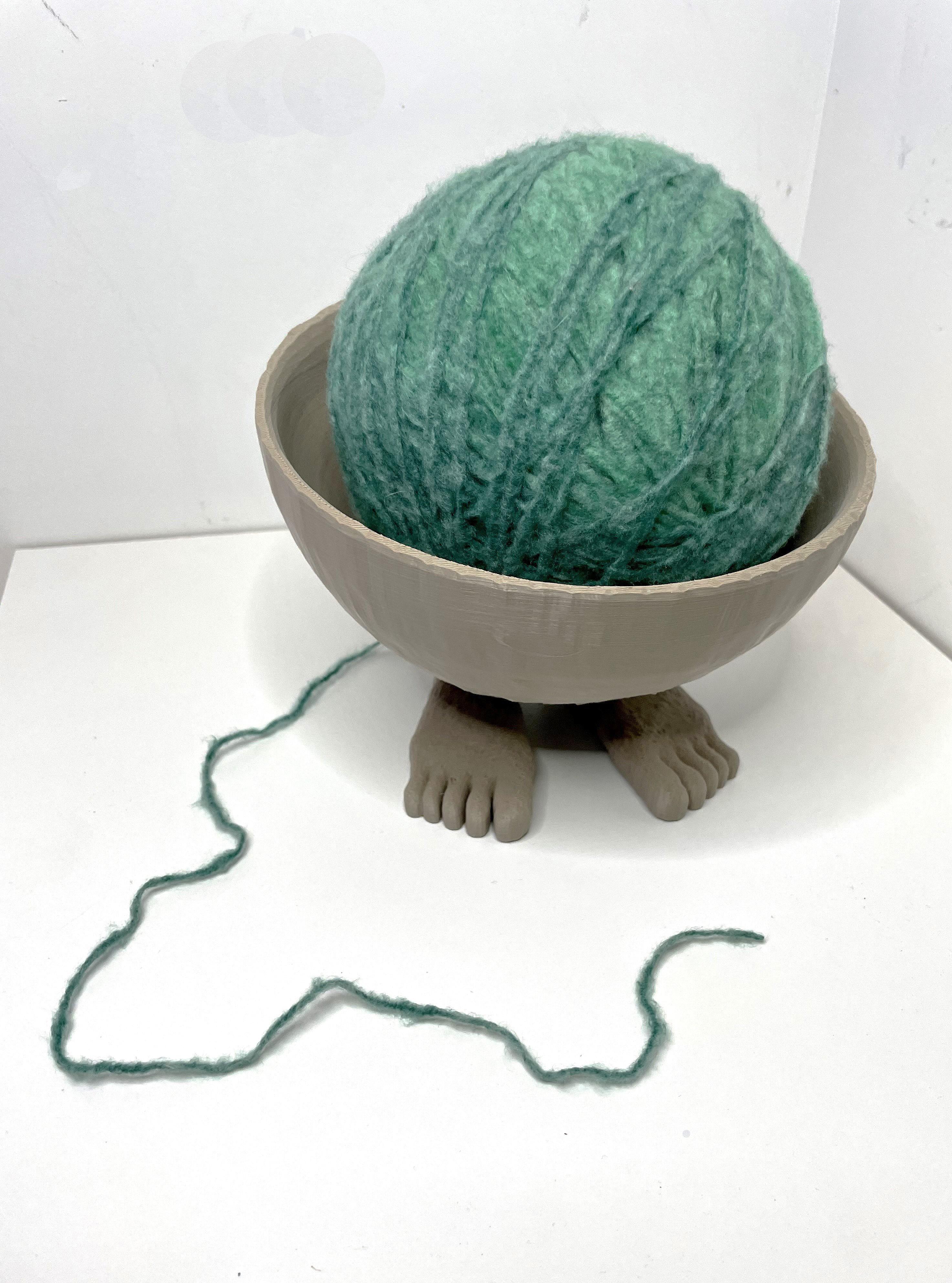 Yarn Foot Bowl 3d model