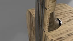 Acoustic Guitar Model 3d model