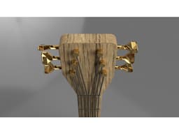 Acoustic Guitar Model 3d model