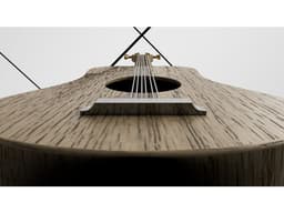 Acoustic Guitar Model 3d model