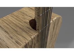 Acoustic Guitar Model 3d model