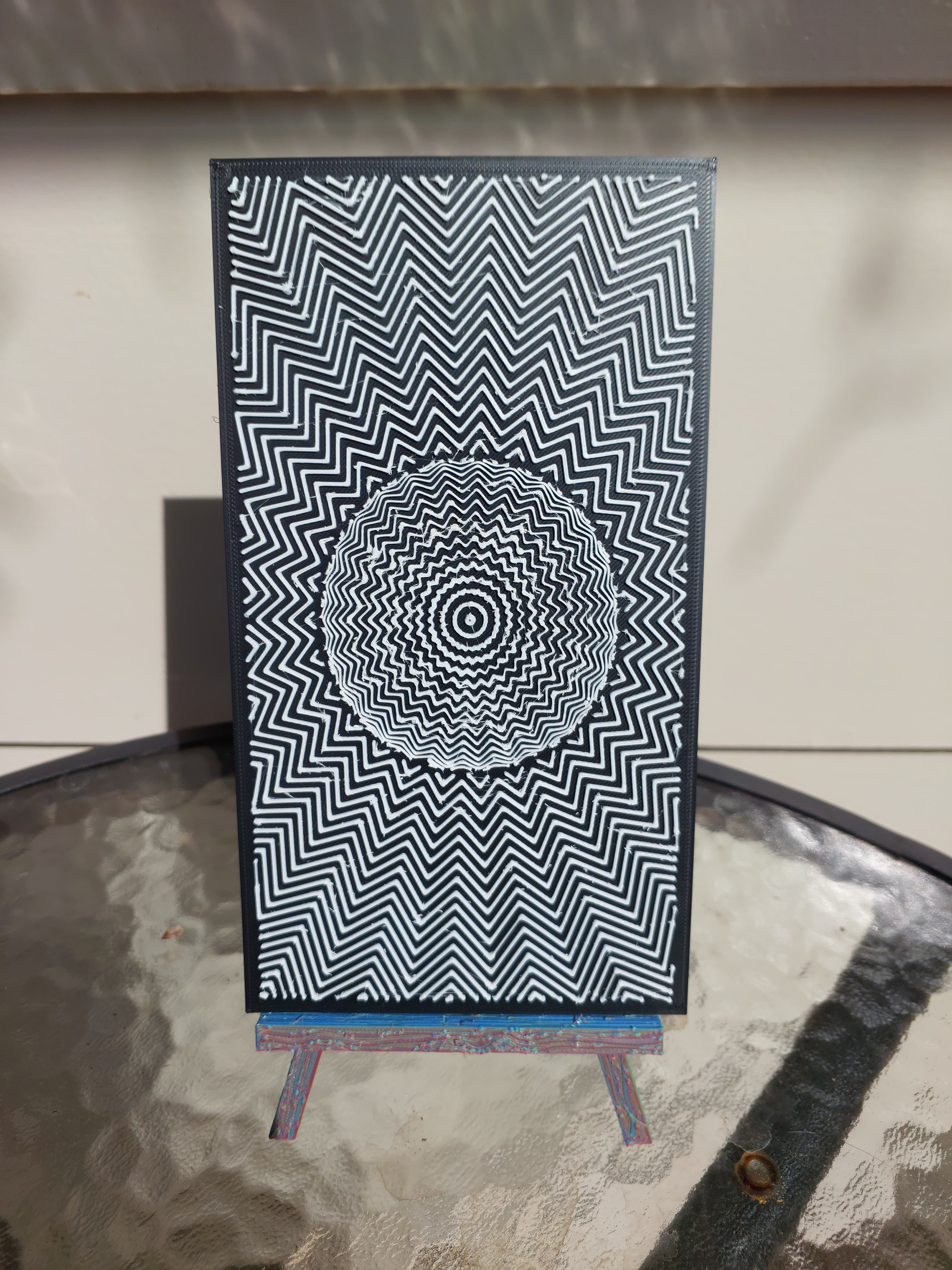 Optical Illusion Tunnel 2 3d model