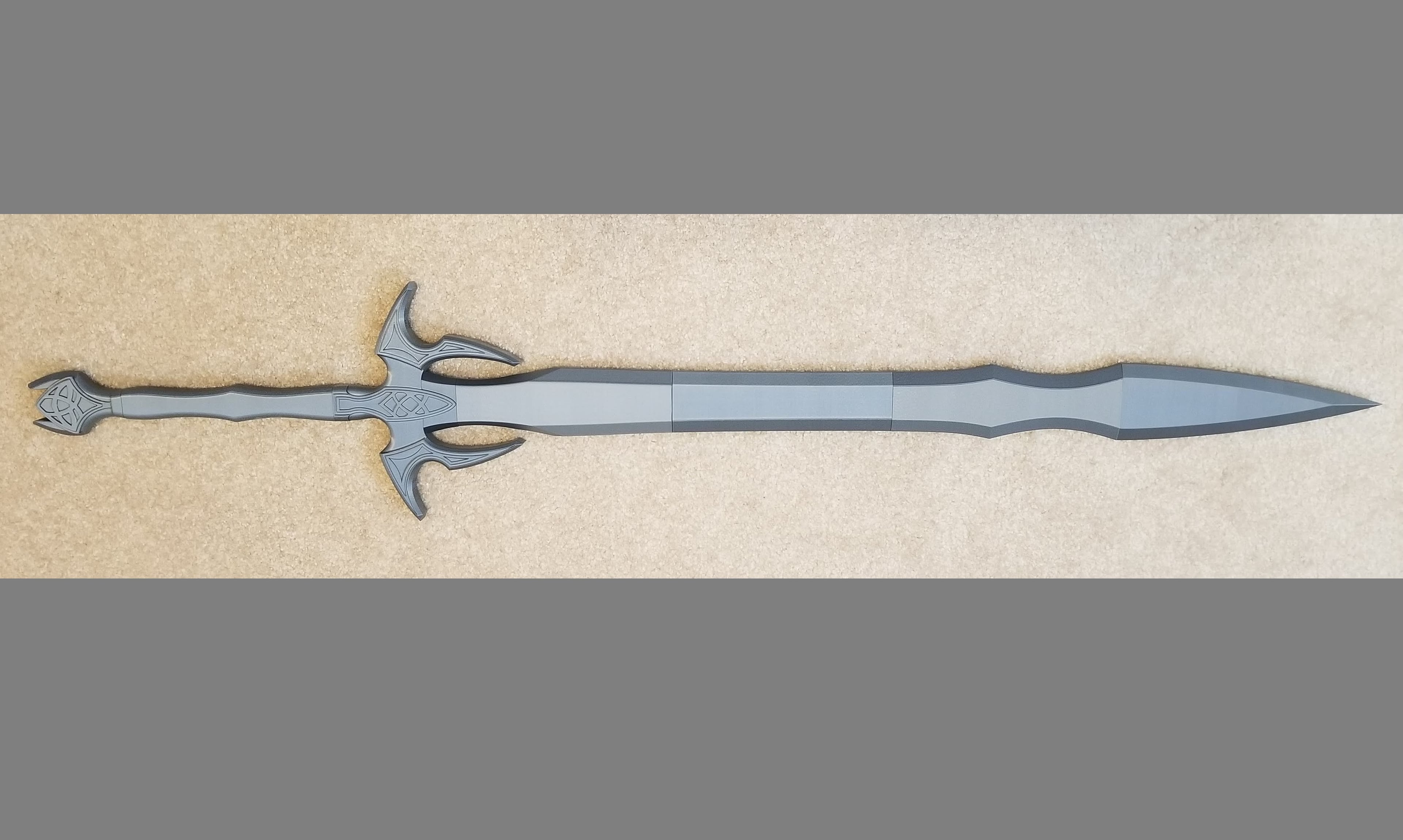 Thor Ragnarok Heimdall Inspired Replica Sword Prop 3d model
