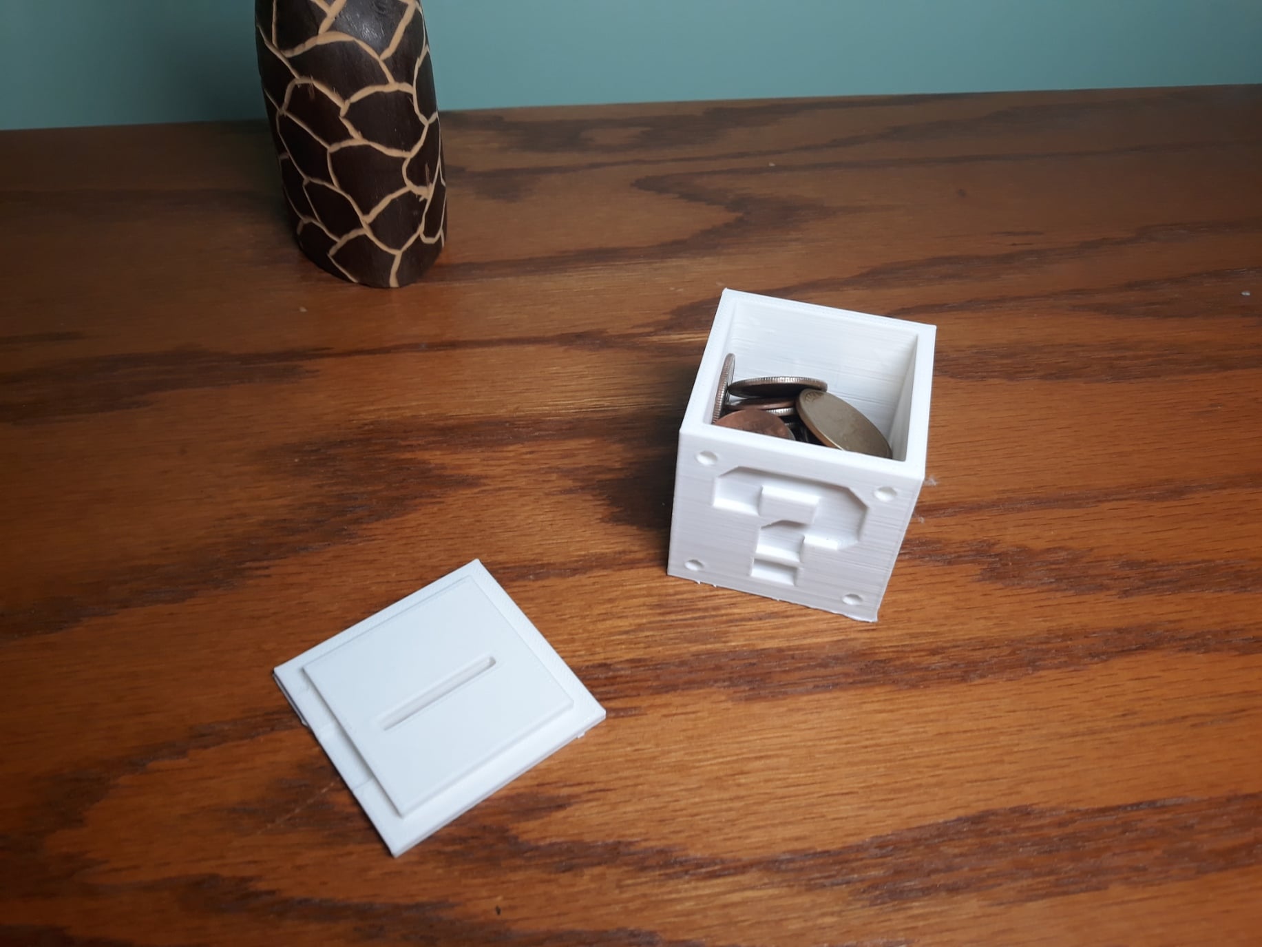 Super Mario question box for coins 3d model