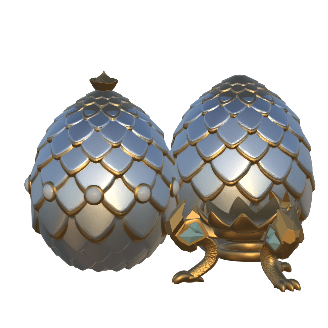 Dragon's Faberge 3d model