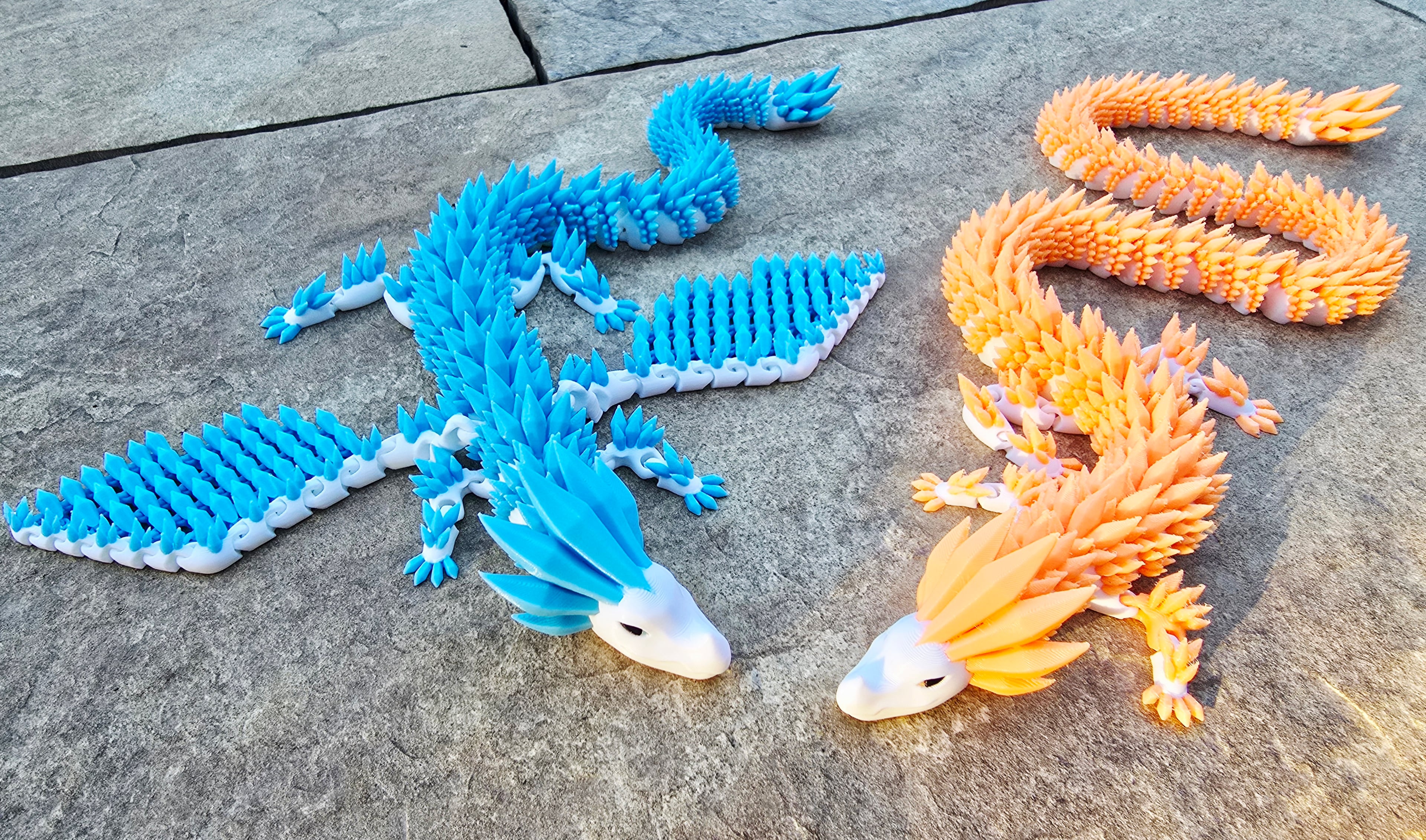 Flexi Wing Crystal Dragon 3d model