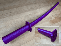 Collapsing Harusame 3d model
