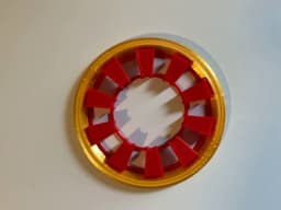Two Part Cover for Wearable Arc Reactor 3d model