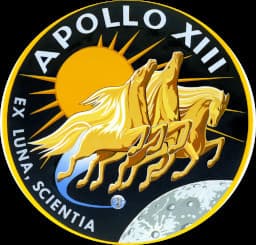 Apollo 13 Mission Patch 3d model