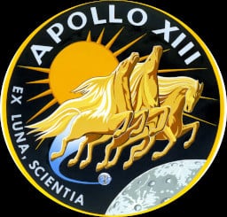 Apollo 13 Mission Patch 3d model