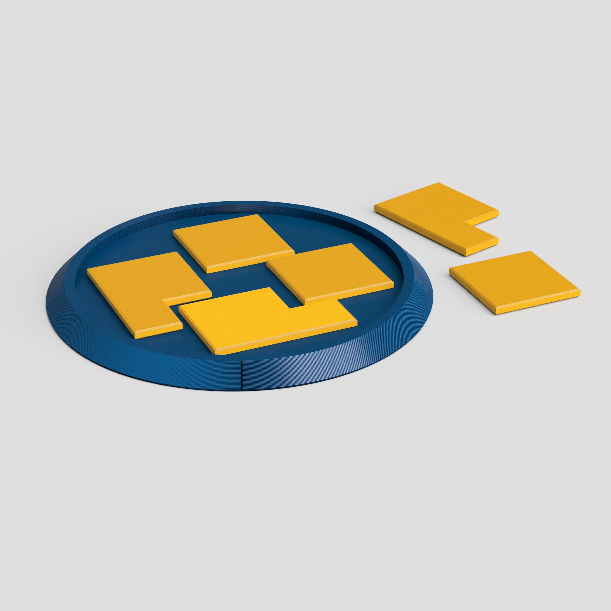NP Puzzle: 3 OP ✱✱ 3d model
