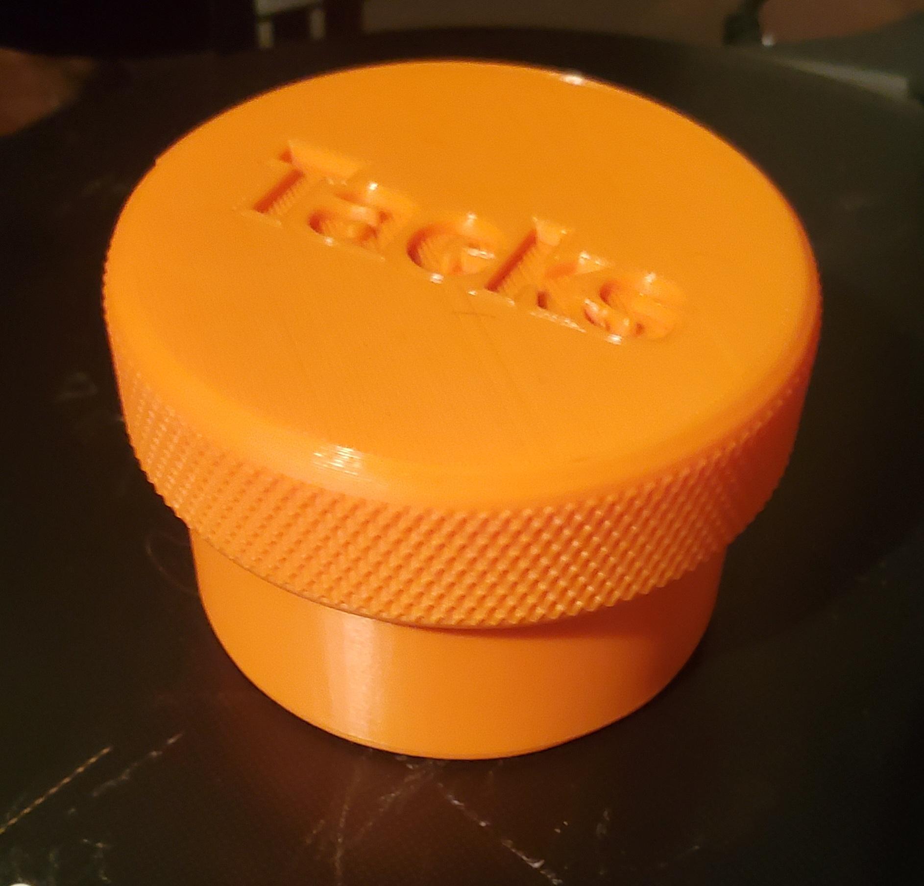 Stackable container with lid 3d model