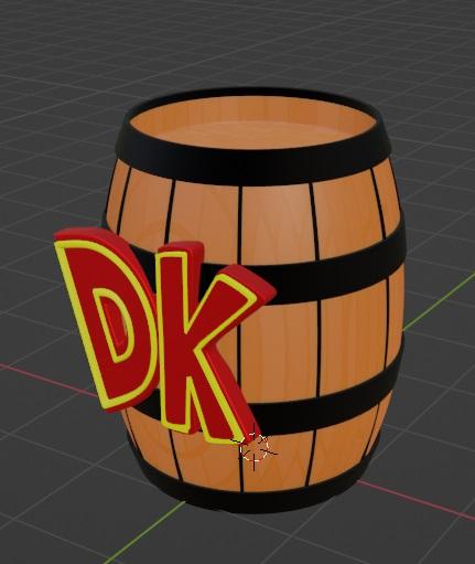 DK Barrel 3d model