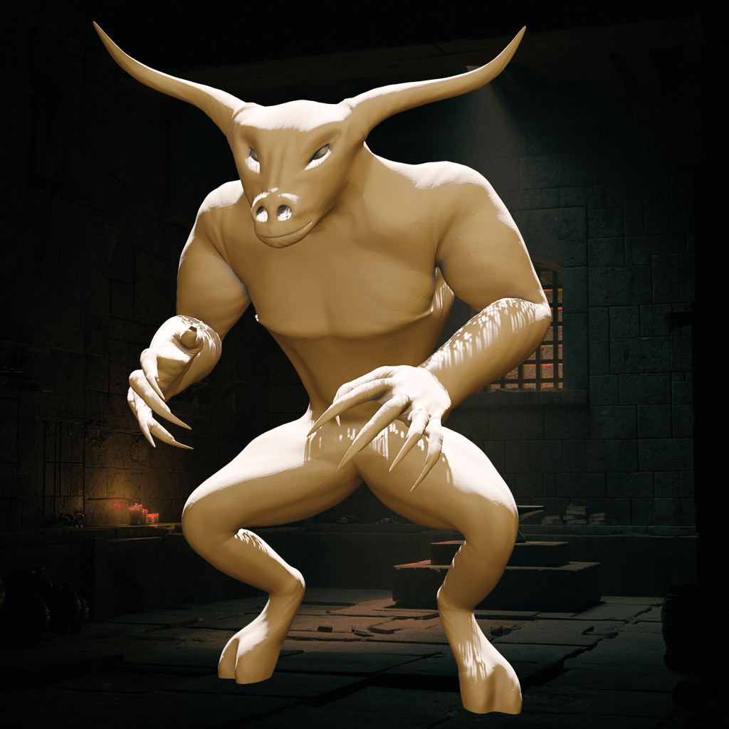 Minotaur 3d model