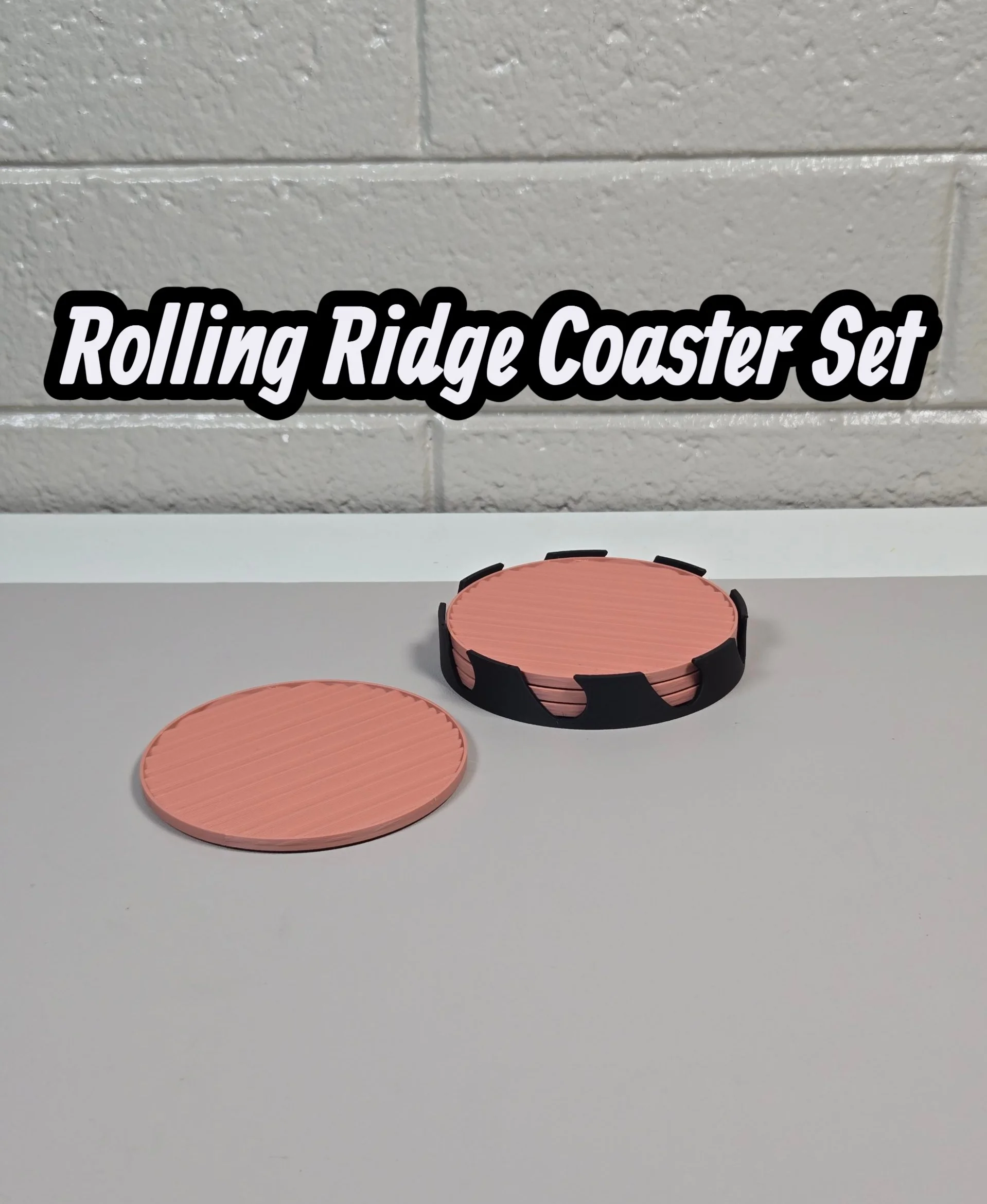 Rolling Ridge Coaster Set 3d model