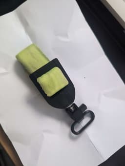 Sling Swivel Base to webbing adapter 3d model