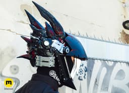Chainsaw Man True Devil Form helmet 3d model