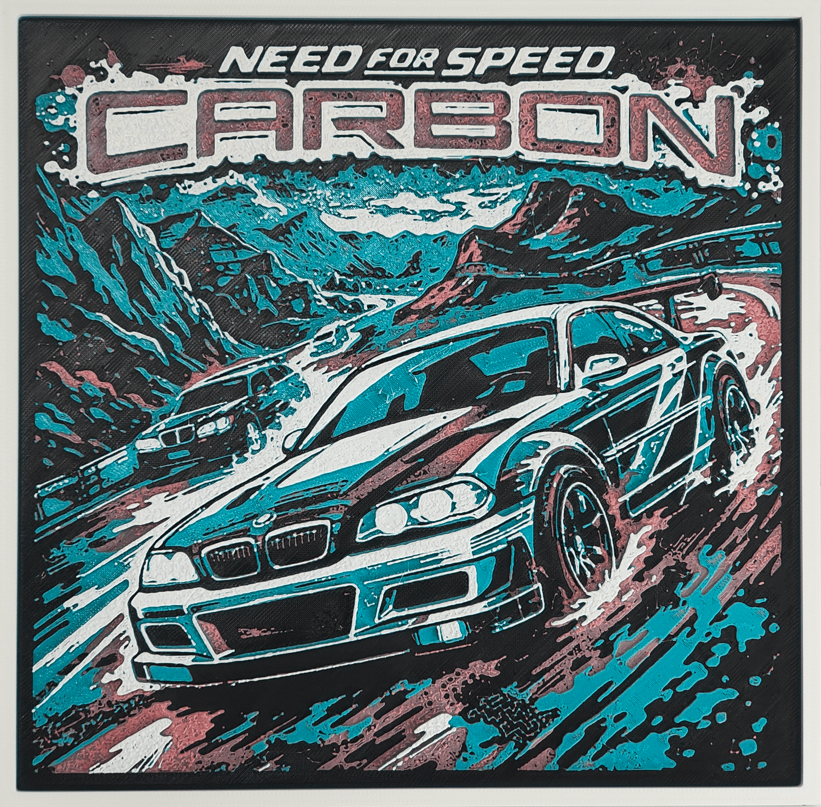 Need for Speed Carbon – Street Racing Artwork.3mf 3d model