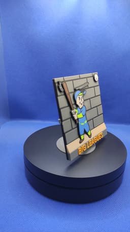 9 of 77 Wall Art Perk BIG LEAGUES Modular Display Multicolor 3d model