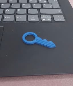 key keychain 3d model