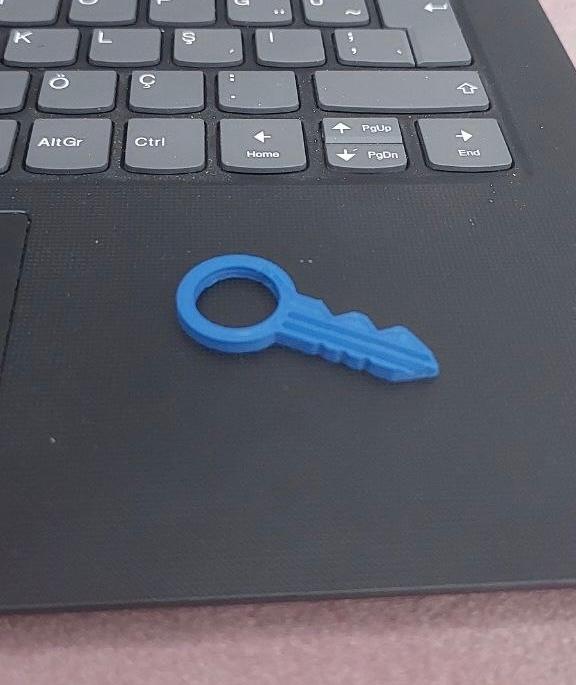 key keychain  3d model