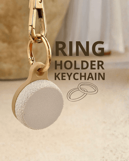 RINGCHAIN – Ring Holder Keychain / Travel Jewelry Case 3d model