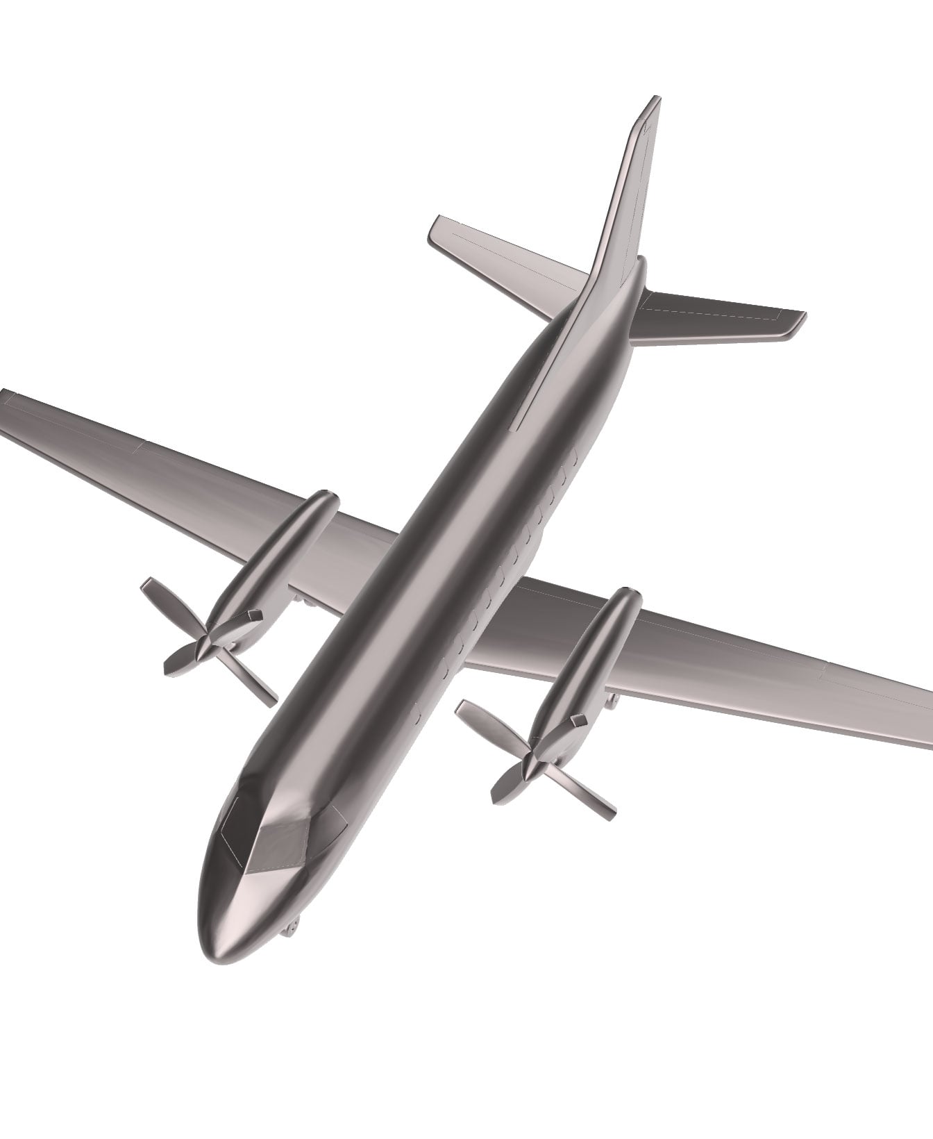 Saab 340 A 3d model