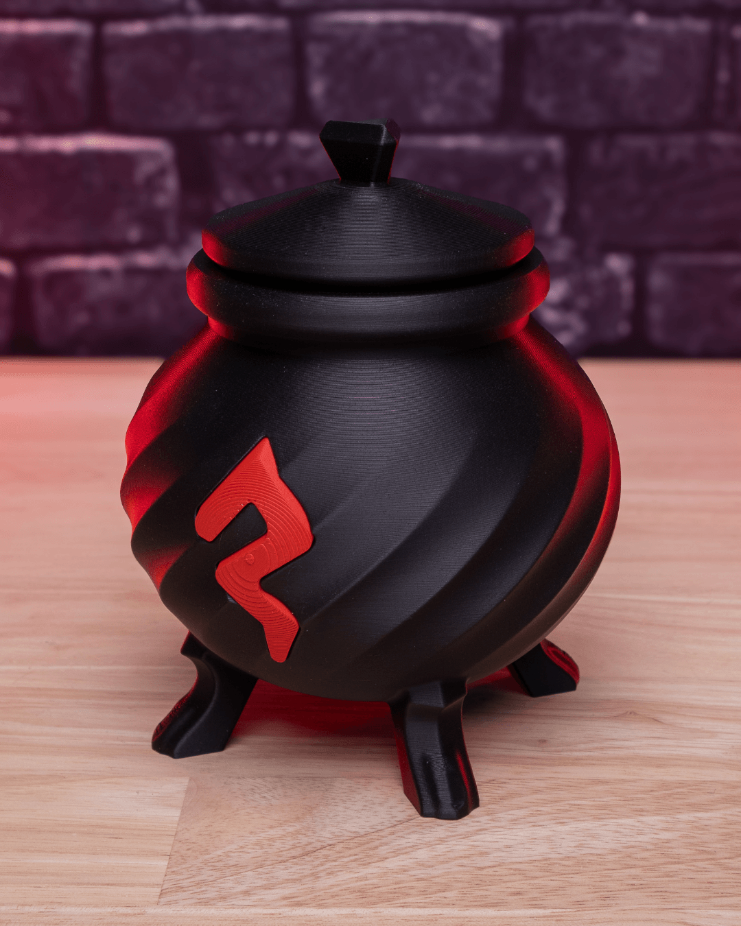 Blood Cauldron – Container Kit (No AMS, No Support, No Glue) 3d model