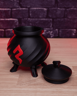 Blood Cauldron – Container Kit (No AMS, No Support, No Glue) 3d model