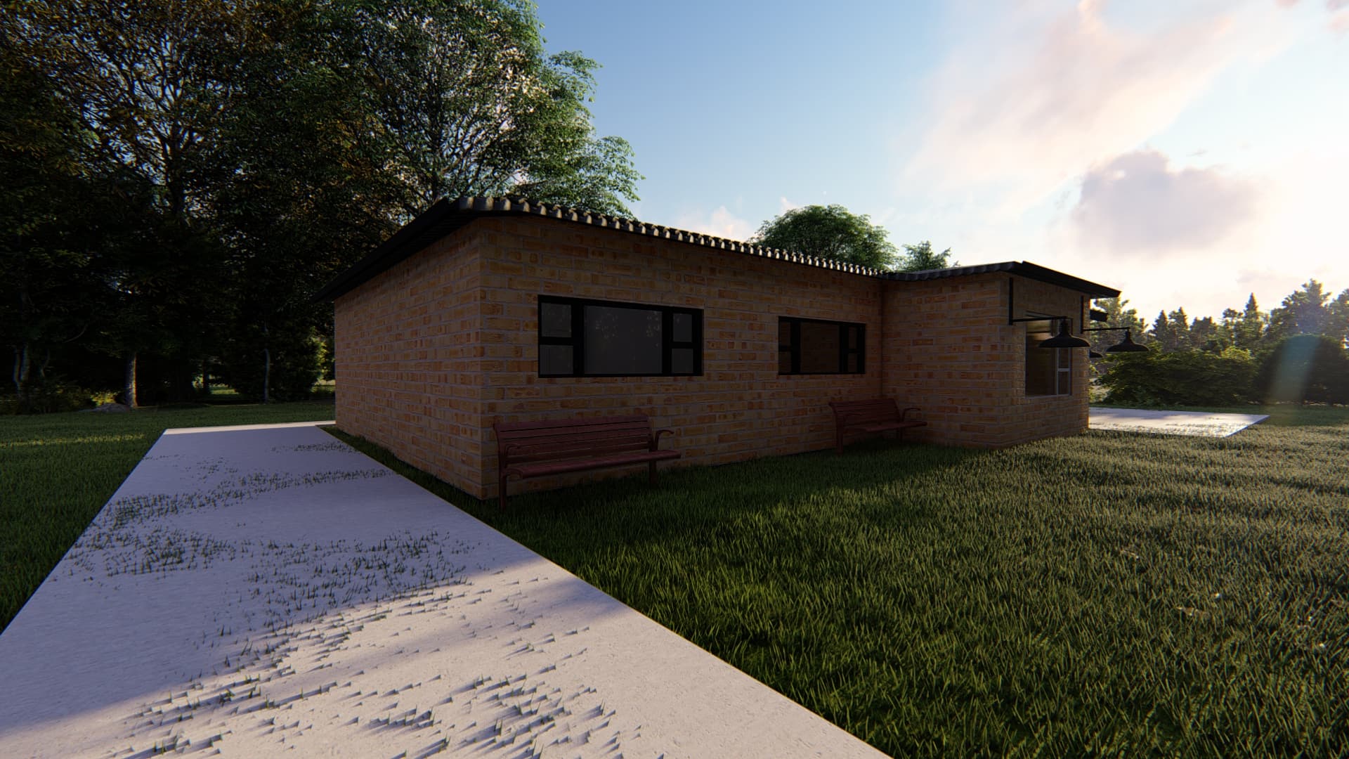Fmaily house 1 3d model