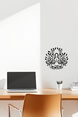 Yoga Wall Art, Wall Decor, Home Decor 3d model