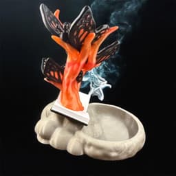 Papilios Judgement Dice Tower - Butterfly Dice Tower 3d model