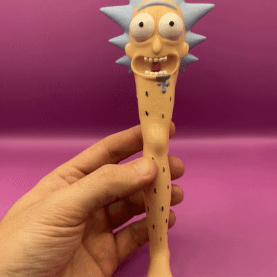 Leg Rick 3d model