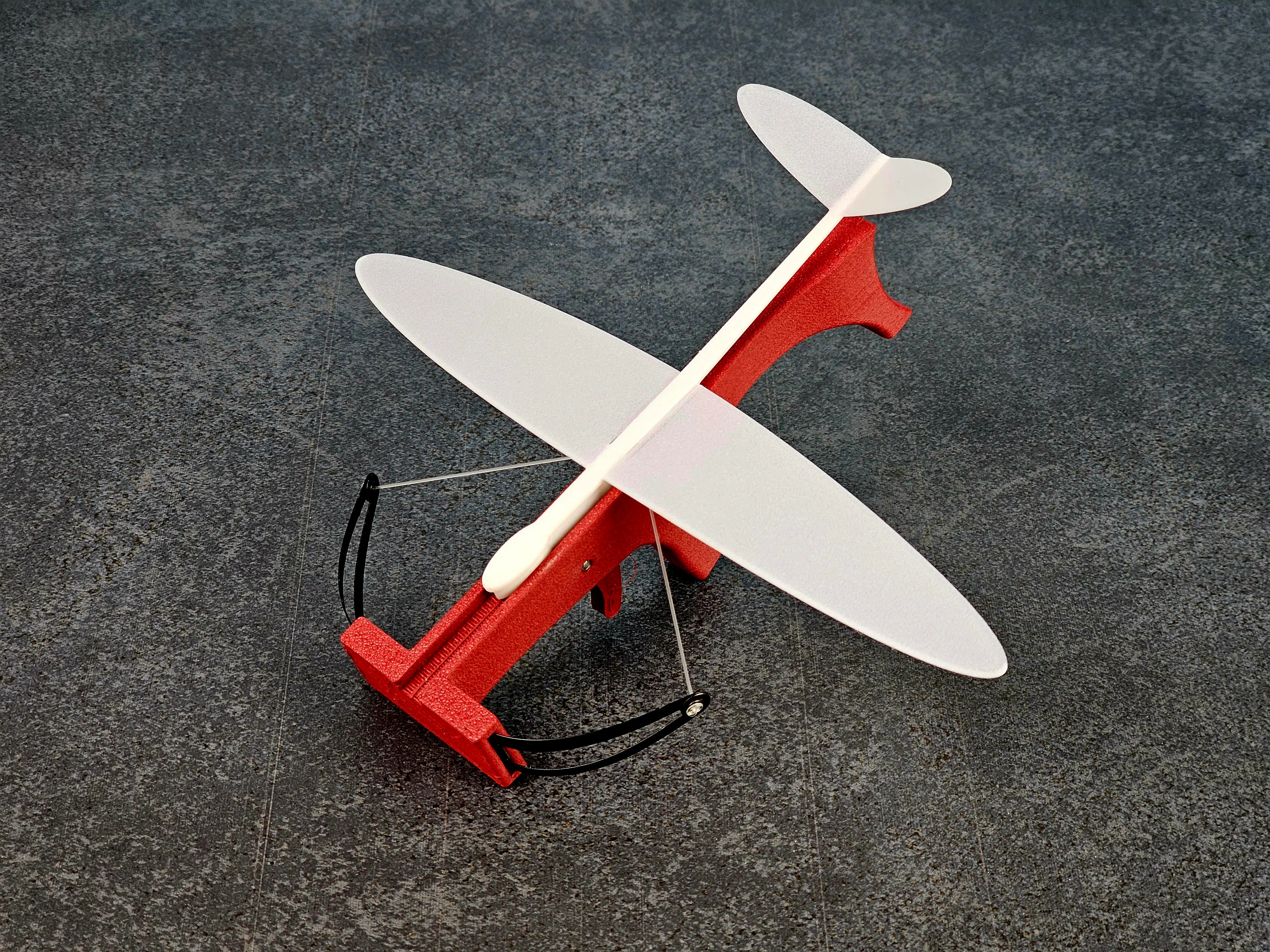 Small V-Tail Indoor Glider 3d model