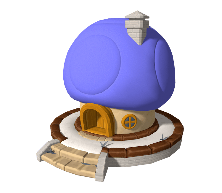Mario Mushroom House 3d model