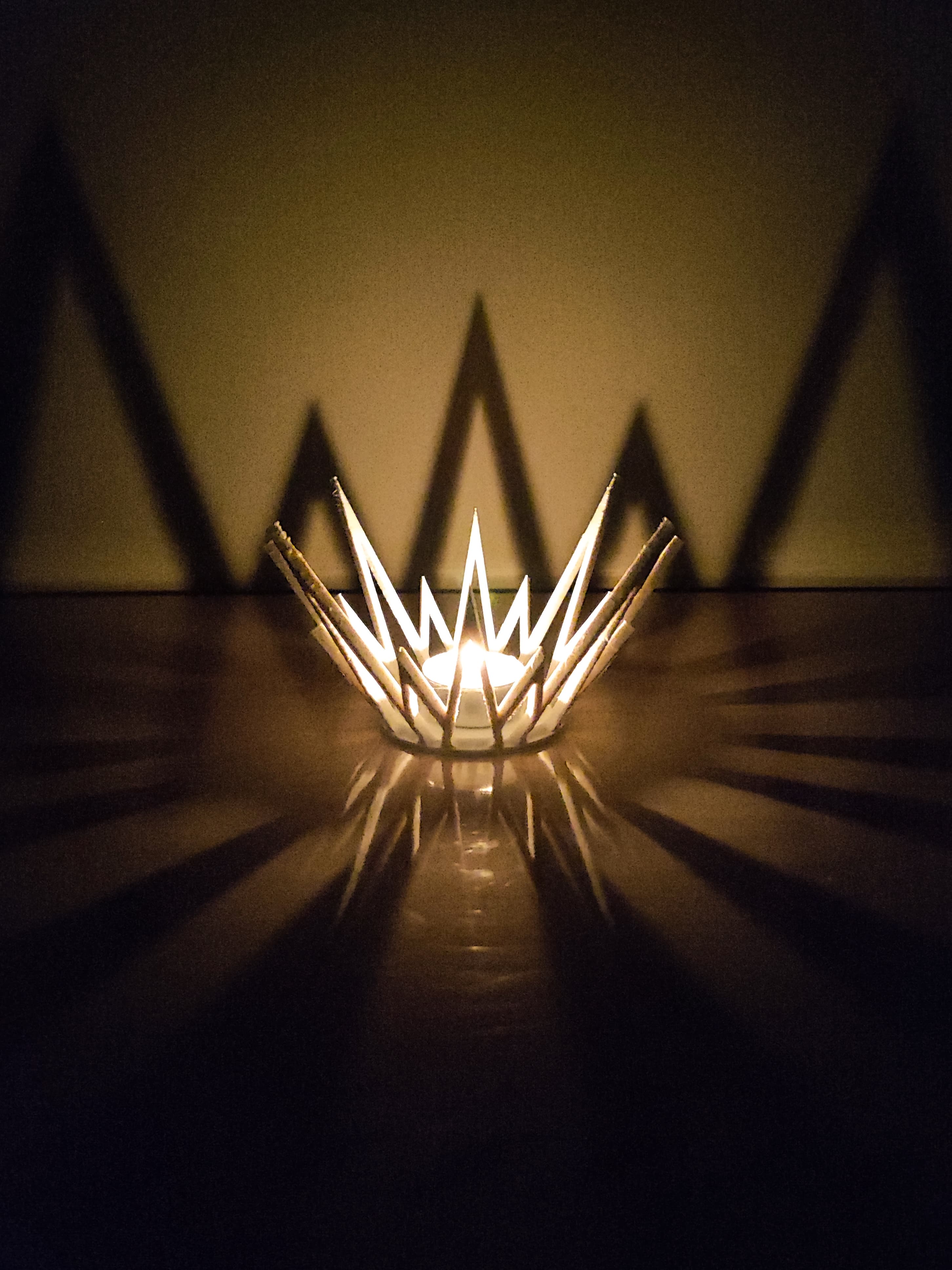 Starry Candle 3d model